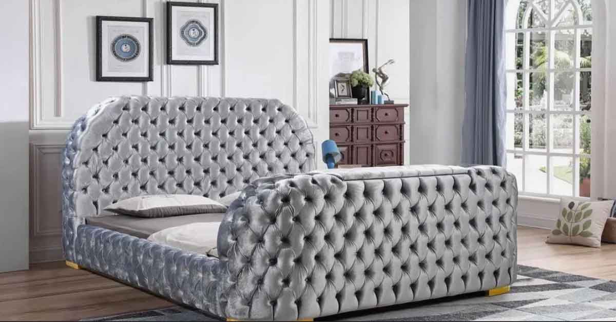Exclusive top bed frame with tv mount in 2024